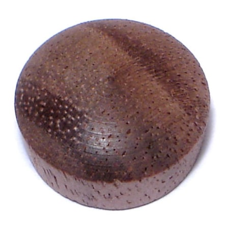 Midwest Fastener 1/2" Walnut Wood Round Head Plugs 100PK 08936